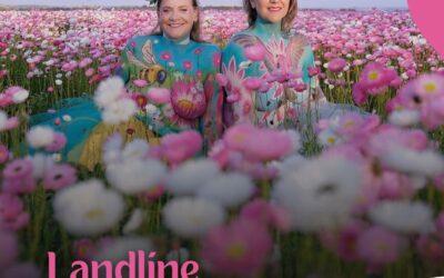 So Brave in Bloom: Landline Captures the Power of Body Art and Awareness in the Flower Fields